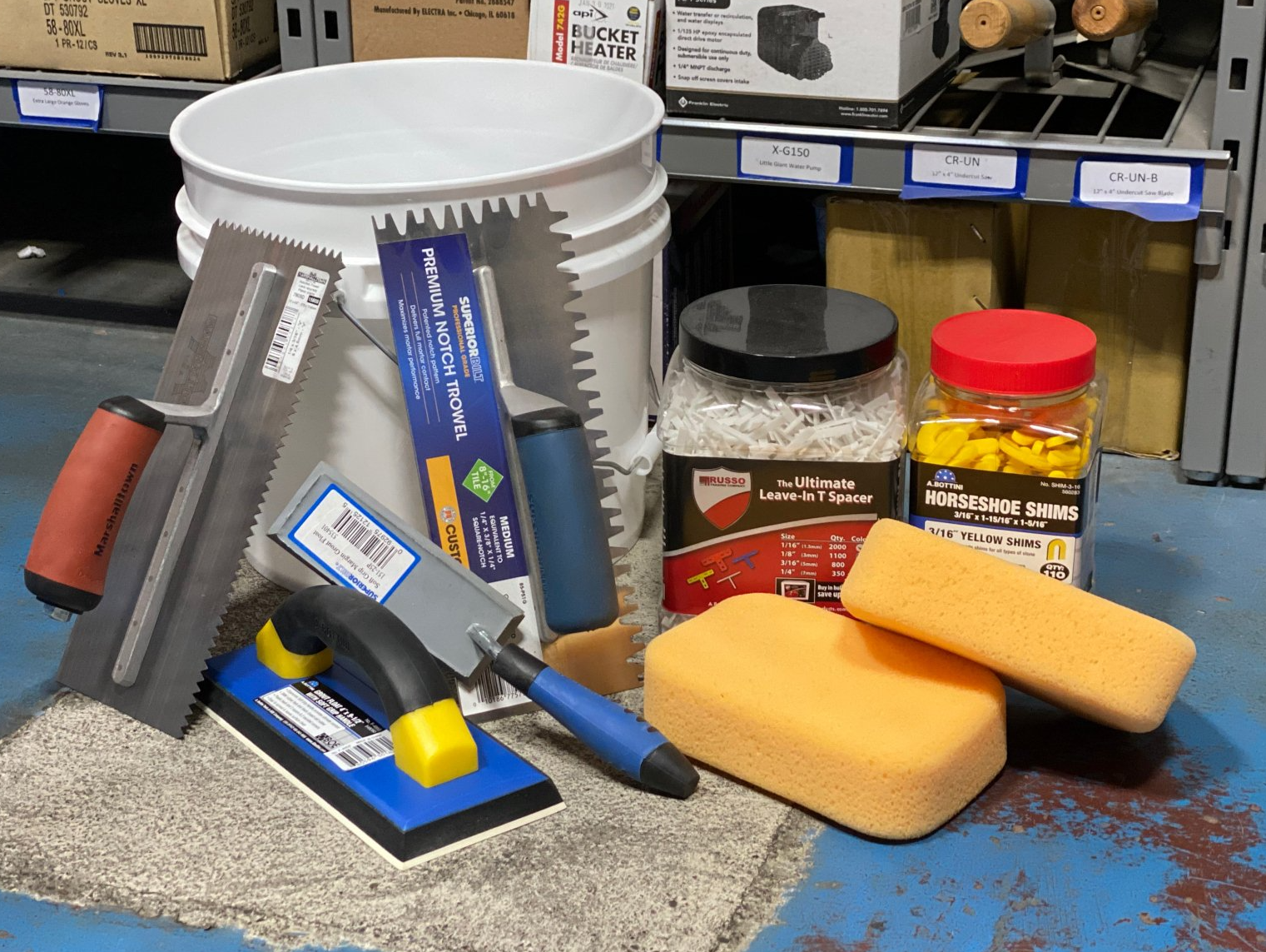 Tools for setting tile