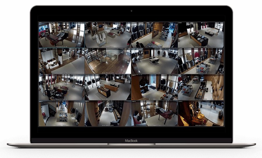 A laptop computer with a bunch of pictures on the screen.