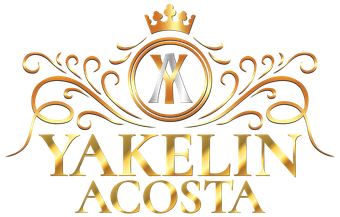 The logo for yakilin acosta has a crown on it.