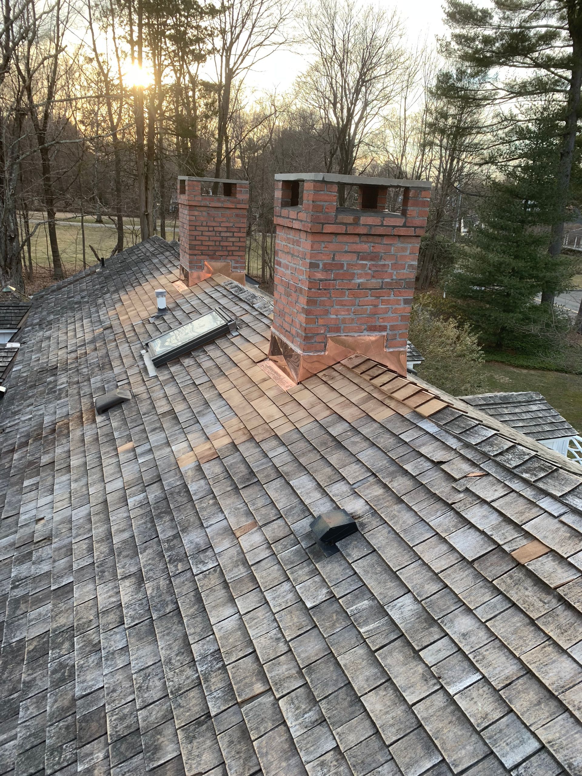 Chimney repointing and mortar repair Fairfield County CT by Executive Homes