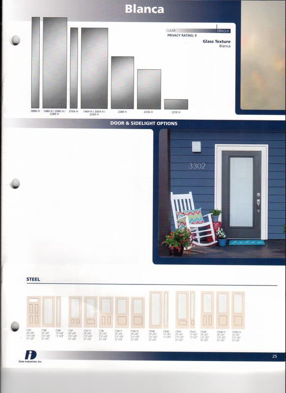 Blanca Steel — Blanca Steel Door & Sidelight in Fort Lauderdale, FL