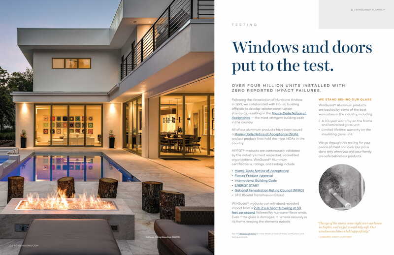 Windows and Doors — Tested Units Installed in Fort Lauderdale, FL