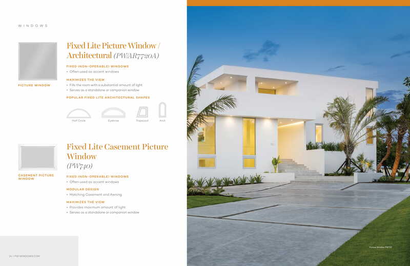 Architectural Windows — Casement Picture Window in Fort Lauderdale, FL