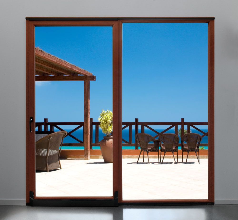 finestra in legno alluminio