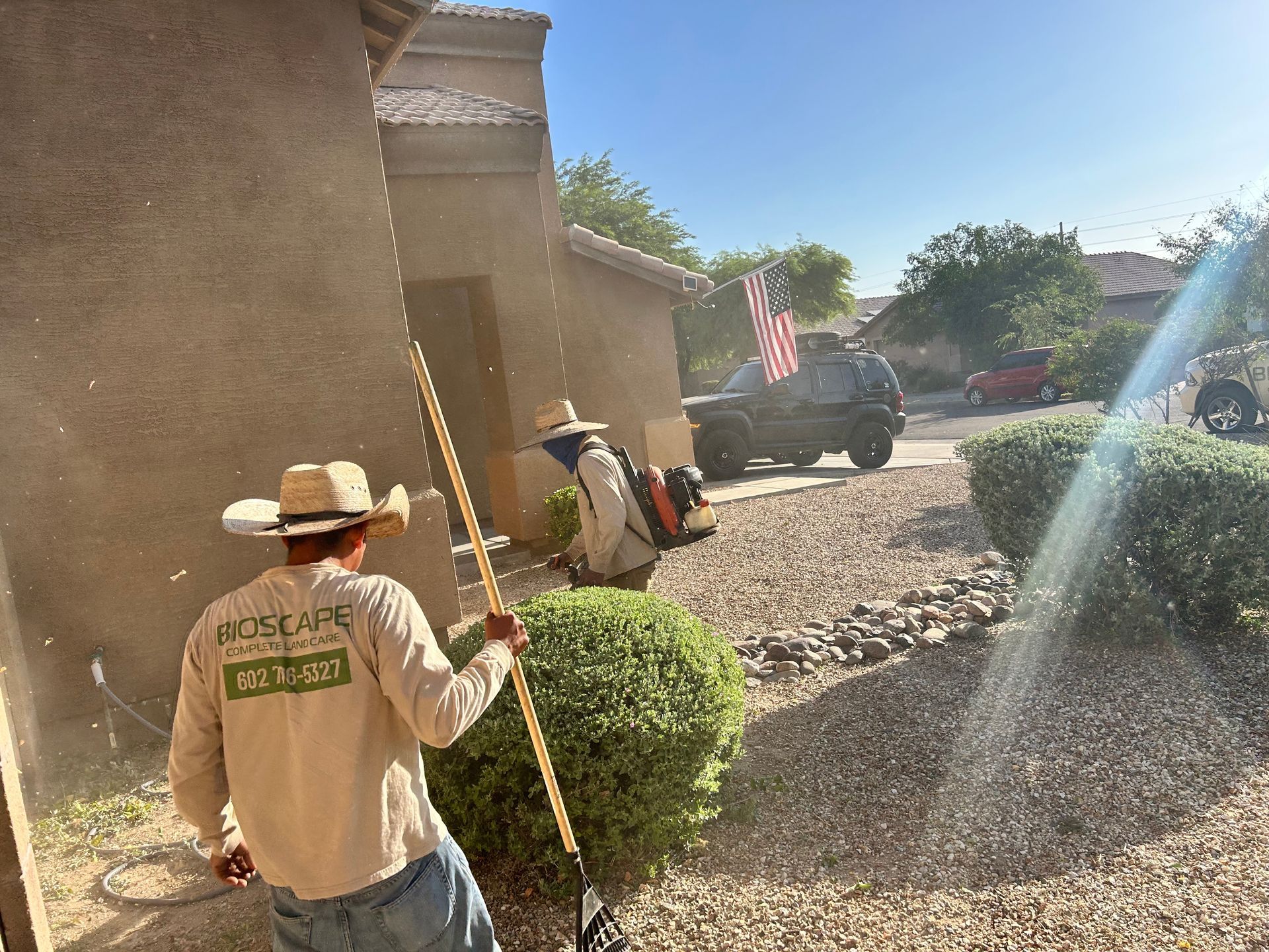 A large house with a swimming pool in the backyard