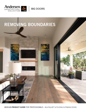 A living room with sliding glass doors and a ceiling fan.