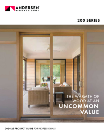 The windows contractors trust the most product guide for professionals