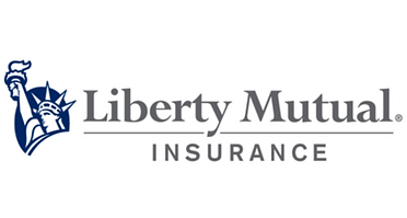 The logo for liberty mutual insurance has a statue of liberty on it.