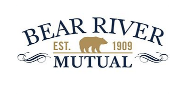 The bear river mutual logo has a bear on it.