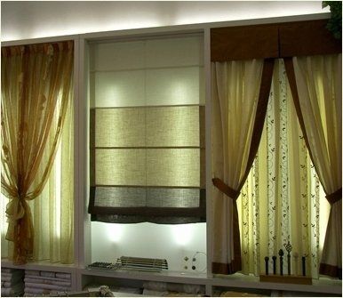 esposizione di tendaggi