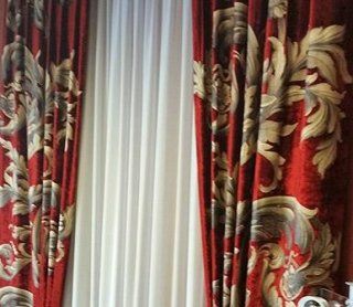 tende con decorazioni