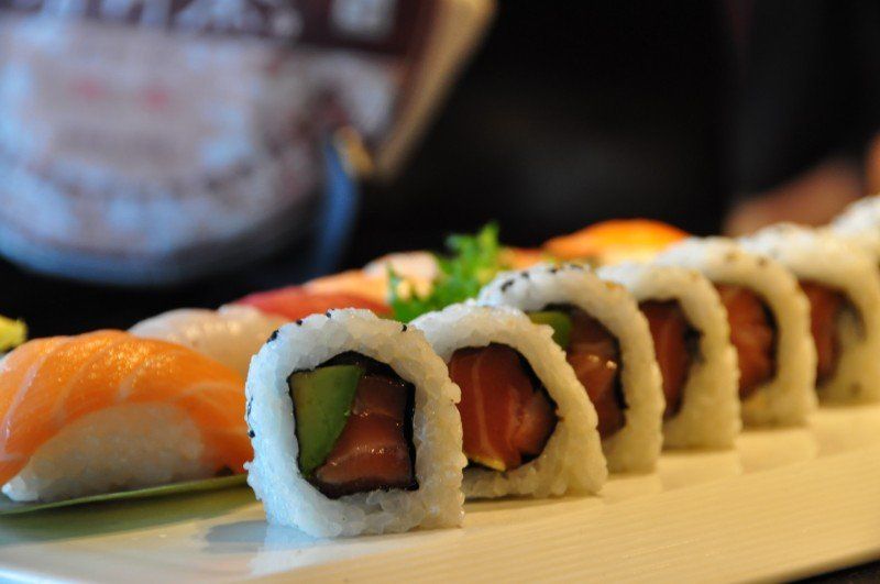 dettaglio sushi