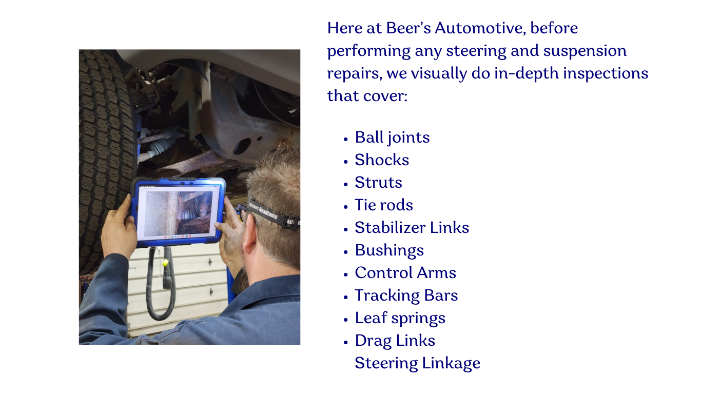 Visually in-dept inspections  | Beer's Automotive Services and Repair