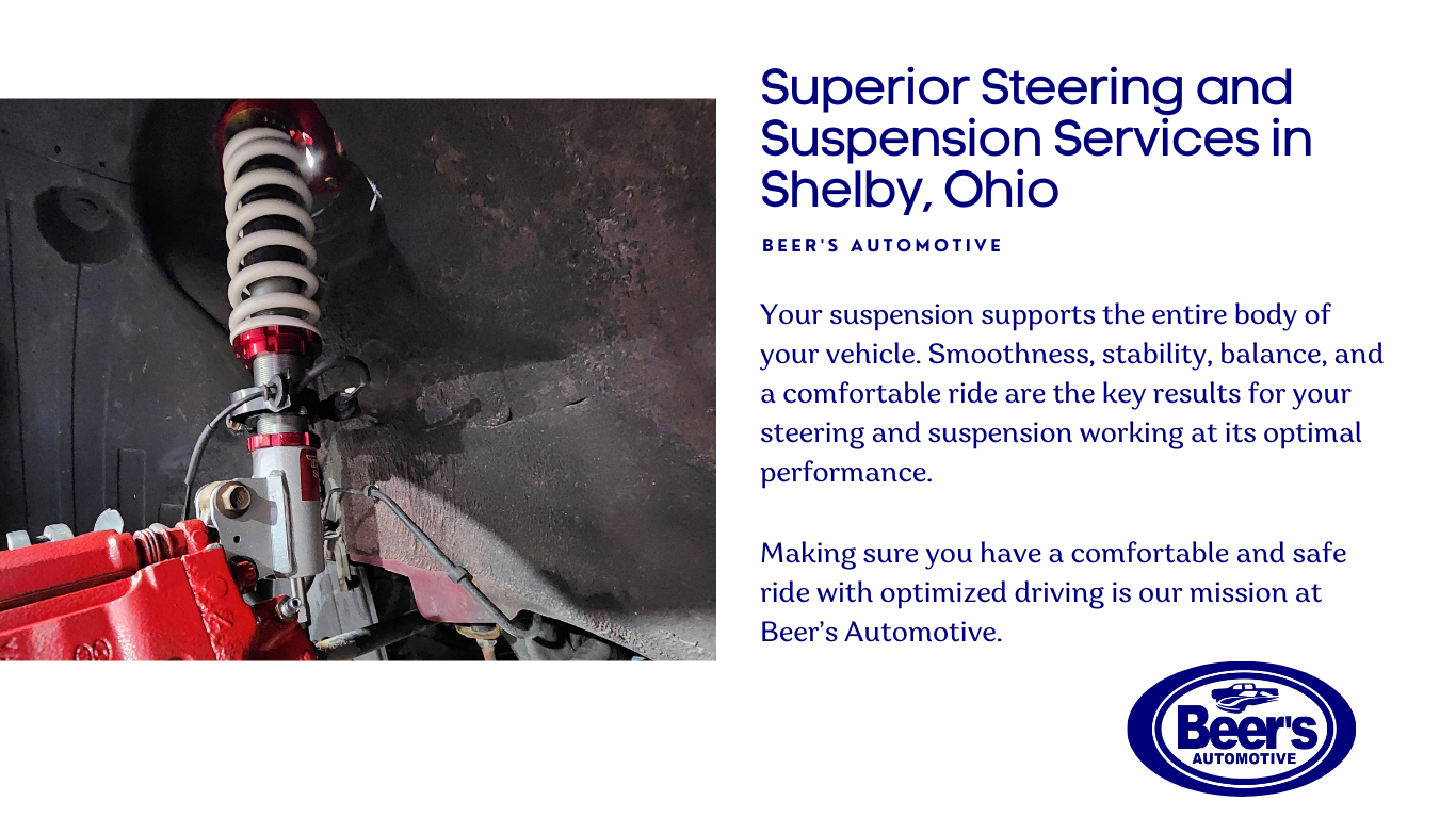 Superior Steering and Suspension Services in Shelby, Ohio  | Beer's Automotive Services and Repair