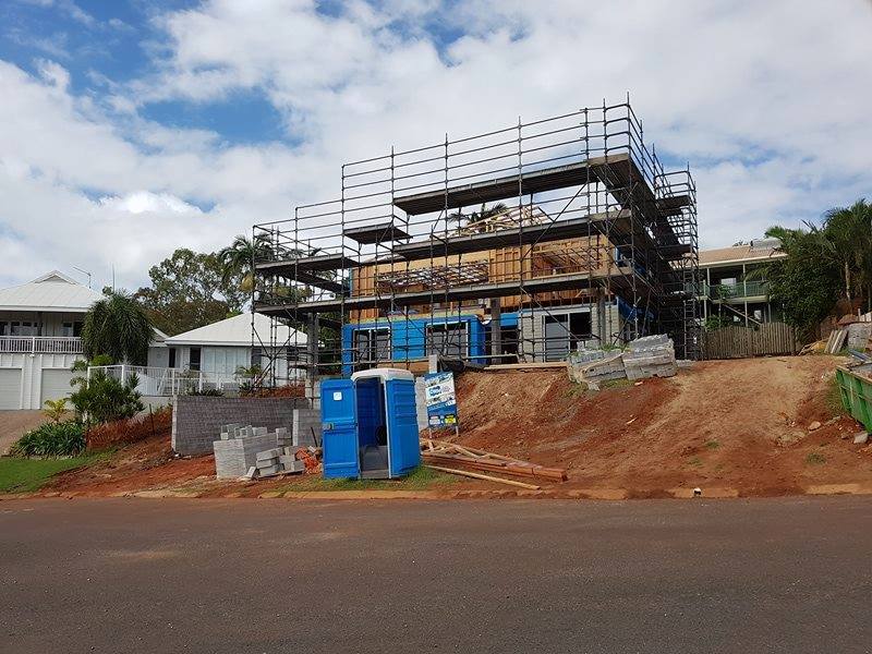 Multi Level Residence Under Construction - Industrial Design In Yeppoon, QLD