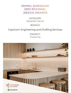 2022 BDQ Awards Sea Flat - Engineering And Drafting Services In Yeppoon, QLD