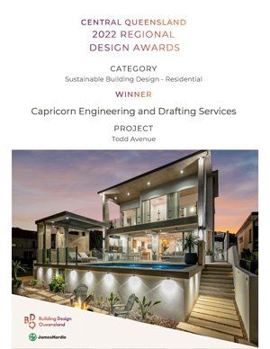 2022 BDQ Awards Todd Sustainable - Engineering And Drafting Services In Yeppoon, QLD