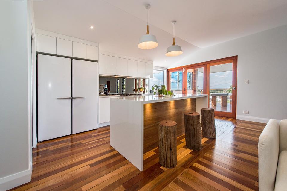 Rustic Wooden Kitchen - Professional Engineering & Drafting Services In Yeppoon, QLD