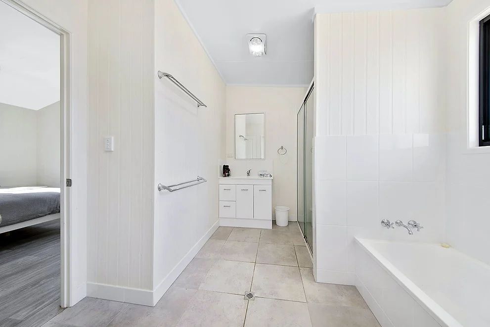 White Modern Bathroom — Engineering And Drafting Services In Yeppoon, QLD