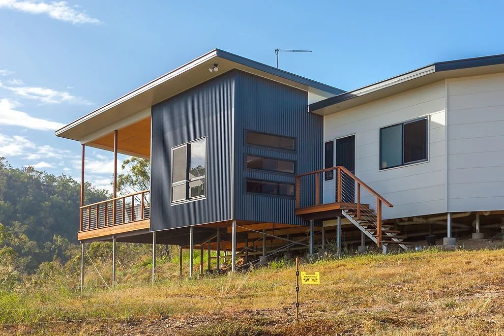 Outdoor View From NEw Modern House — Engineering And Drafting Services In Yeppoon, QLD