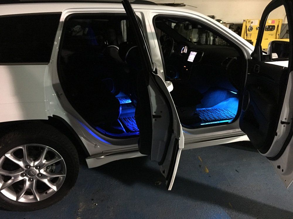 Jeep foot well LEDs - accessories in West Chester, PA
