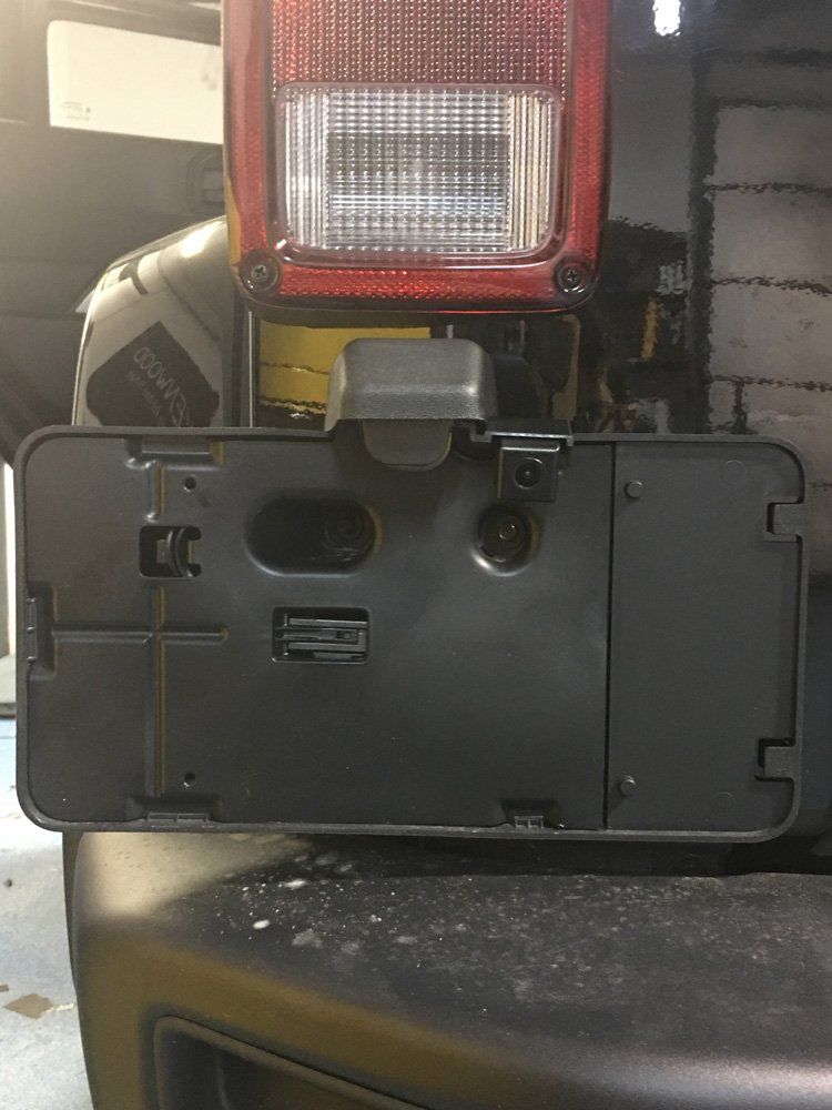 Jeep Wrangler license plate mount - accessories in West Chester, PA