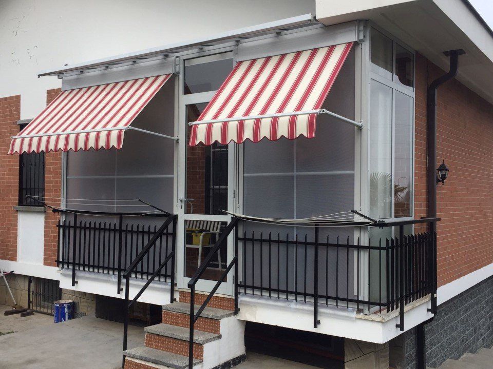 veranda con tenda das sole