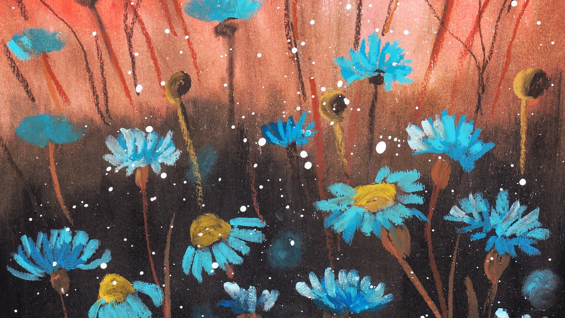 Pastel painting artwork by Art By Jantz