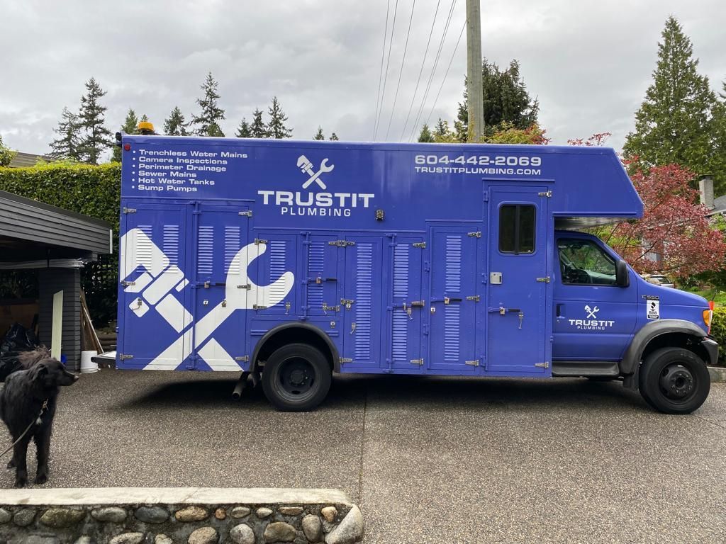 Trust it Plumbing truck