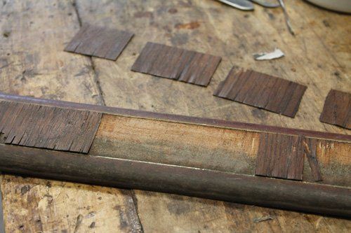 listello in legno da restaurare