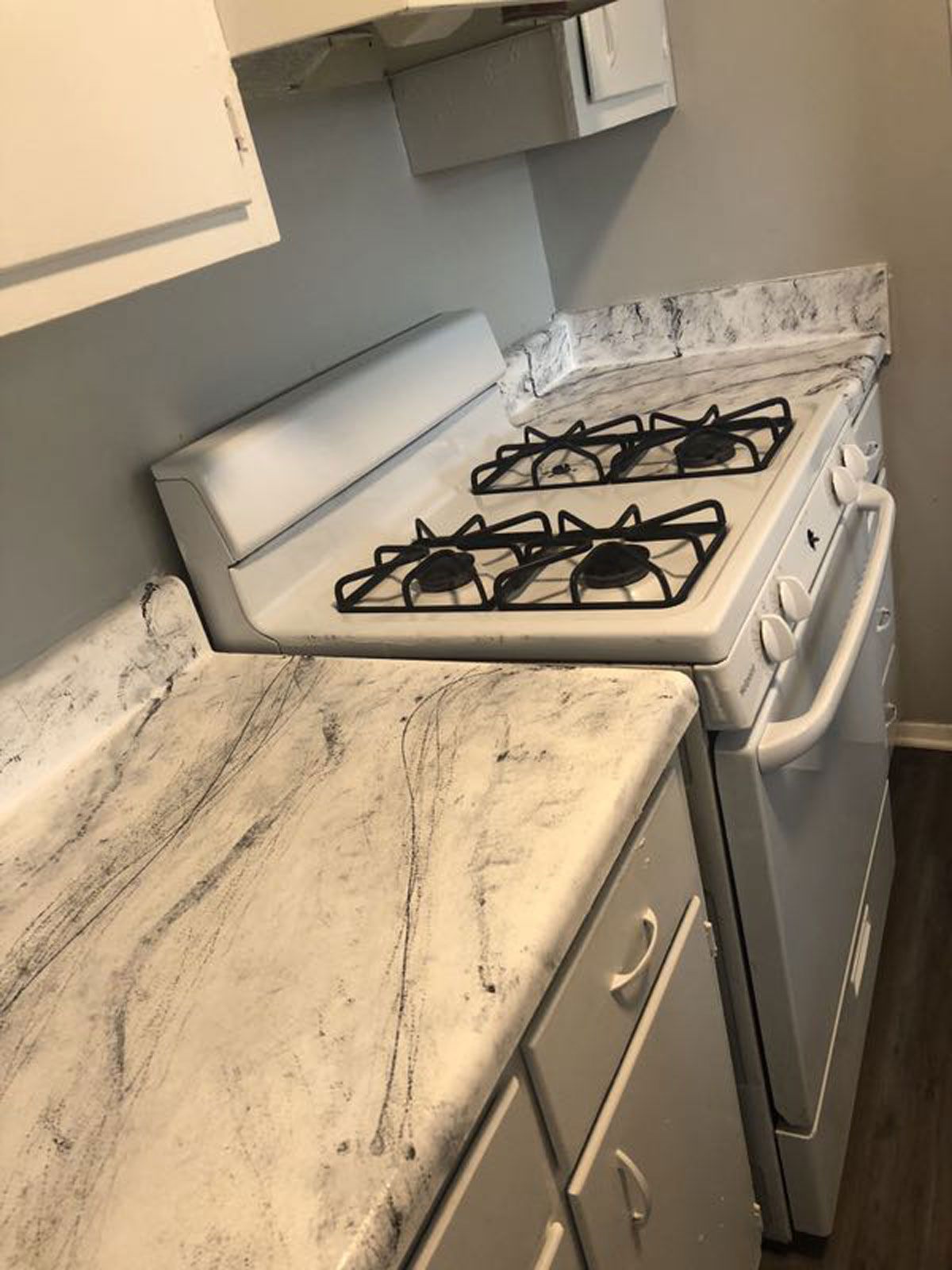 Interior Photo of Kitchen with gas stove