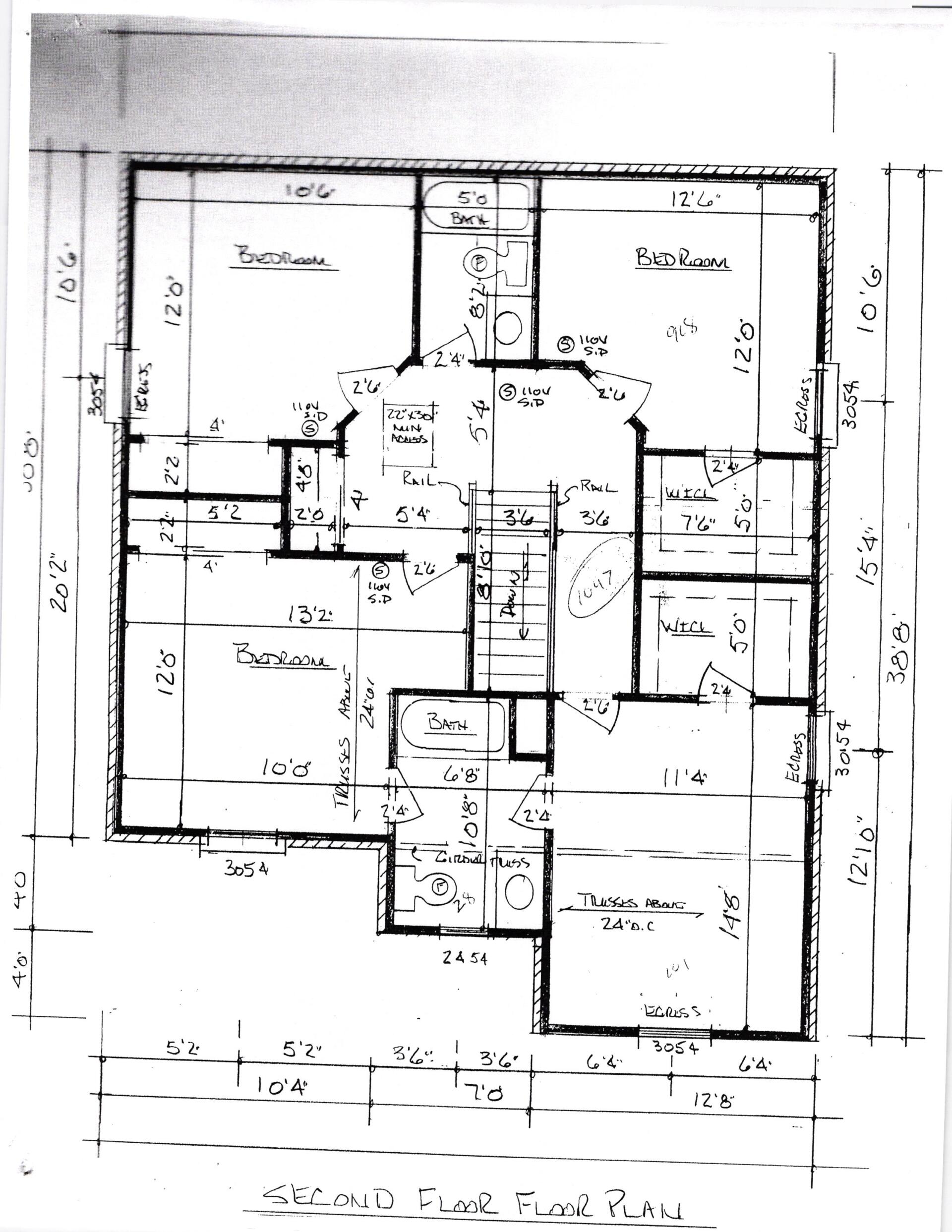 21 E Collins Floor plan