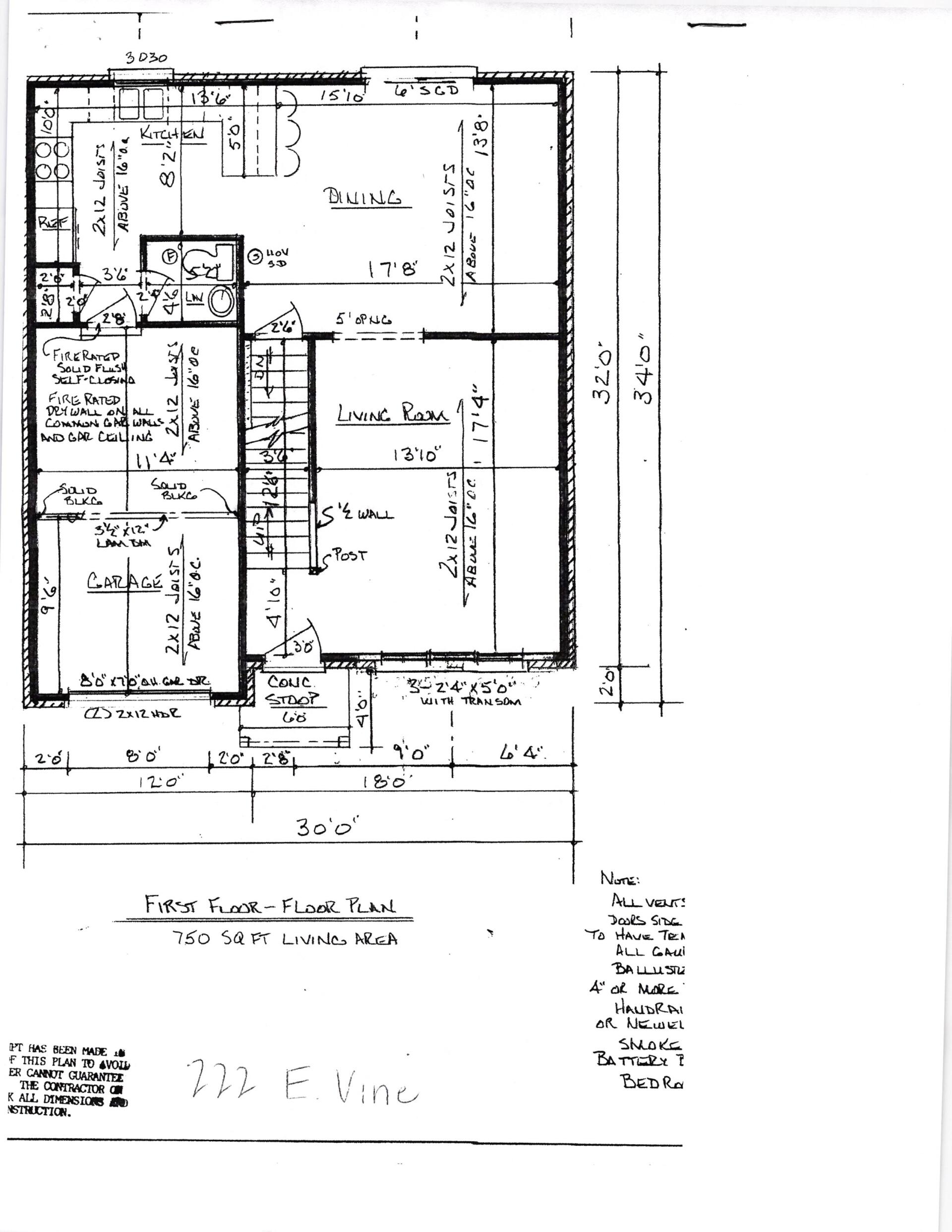 222 e vine street floor plan