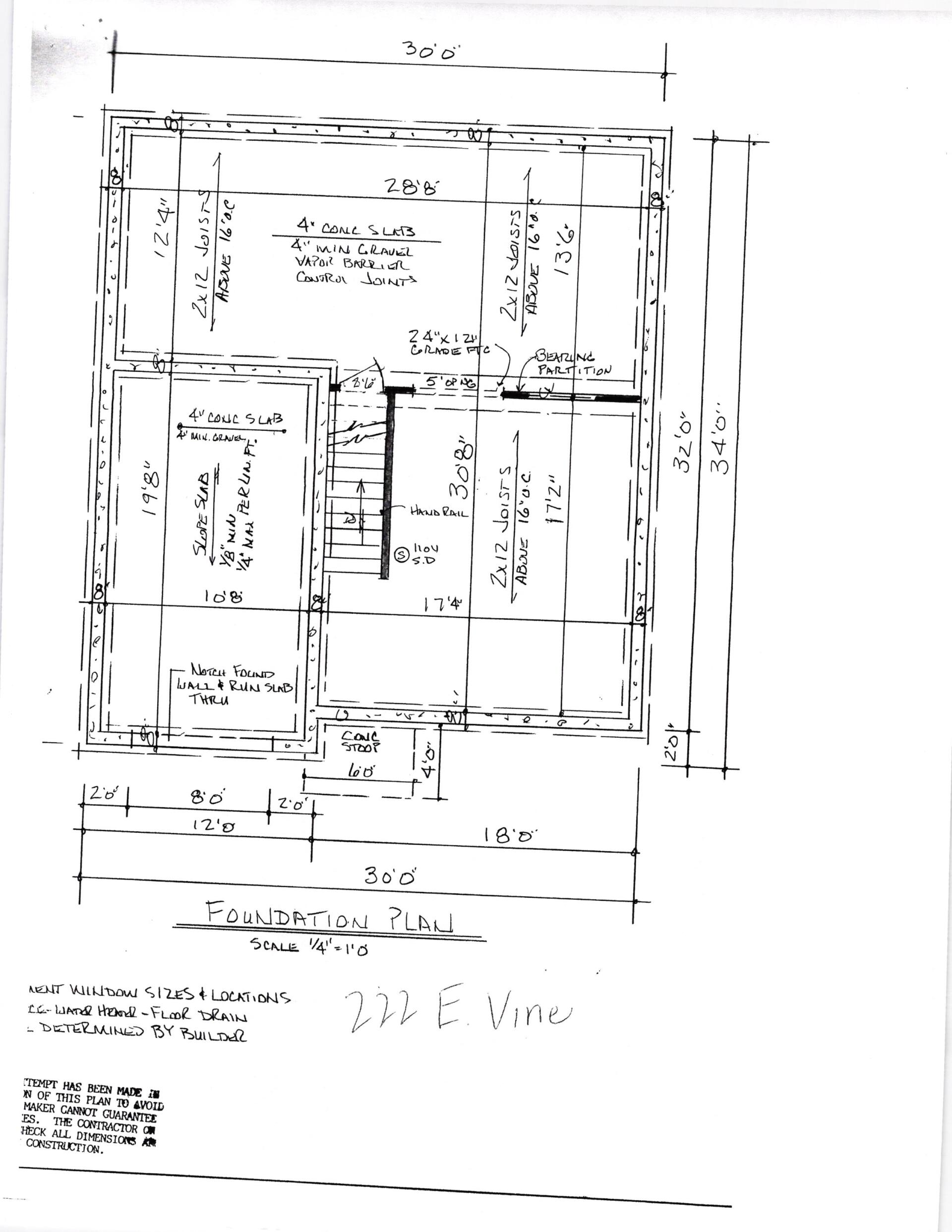222 e vine street floor plan