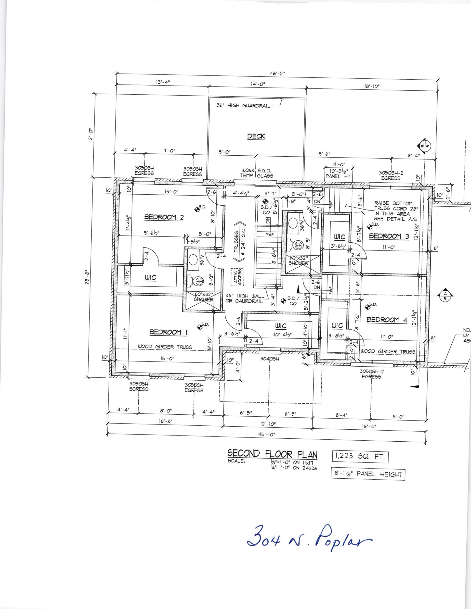 304 N Poplar St floor plan