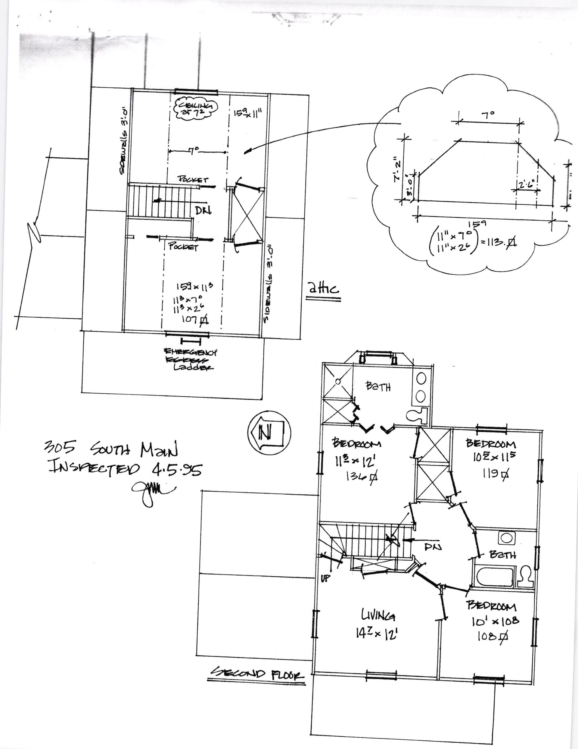 305 S Main St floor plan