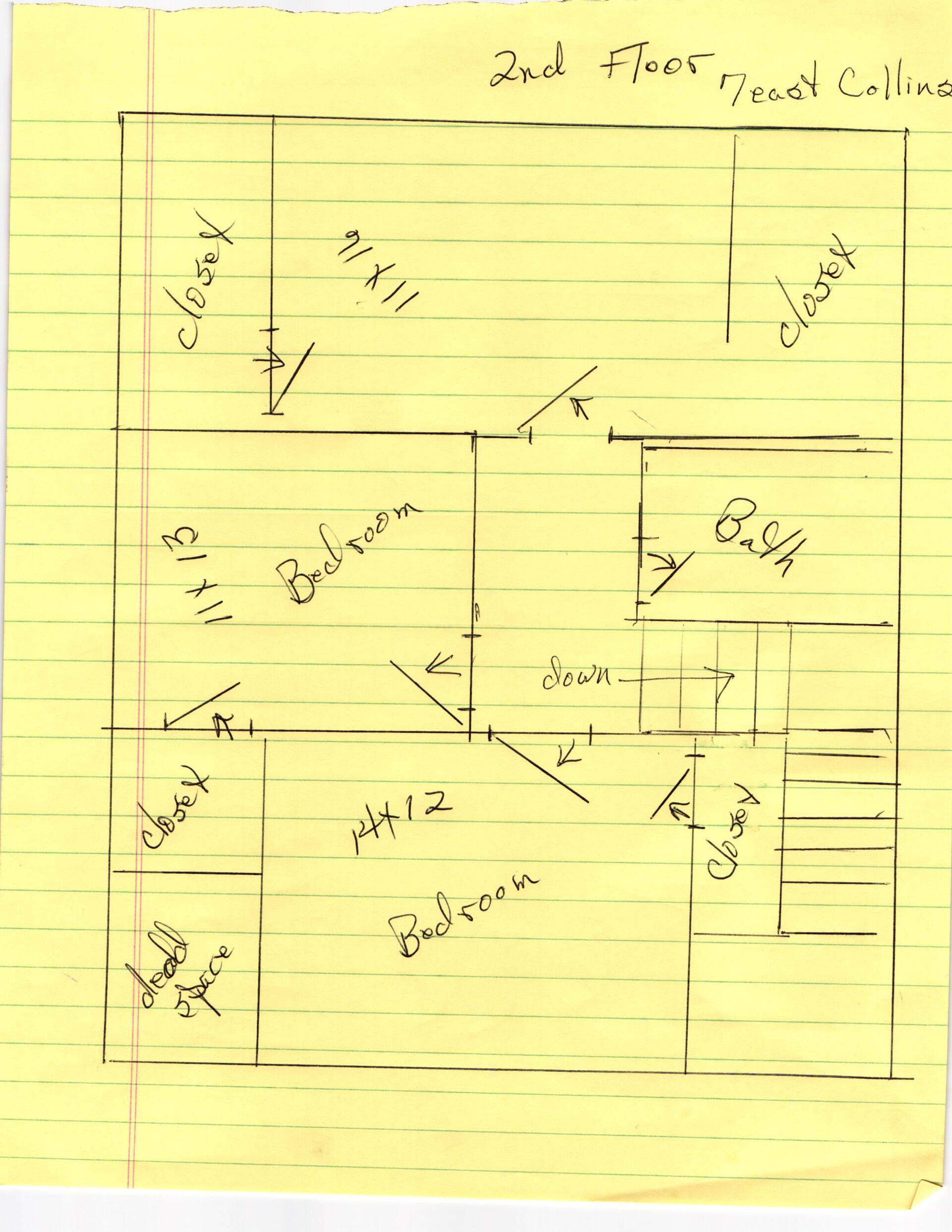 7 E collins floor plan