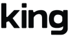 Das Wort „König“ ist in Schwarz auf weißem Hintergrund geschrieben.