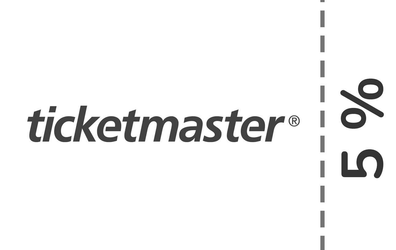 Ein Gutschein von Ticketmaster mit 5%