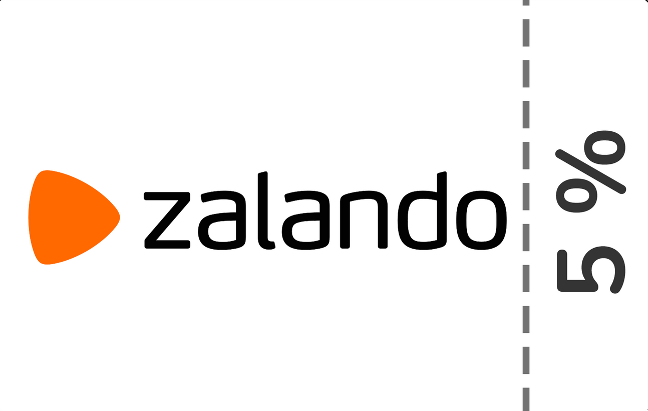Ein Zalando Gutschein mit 5%