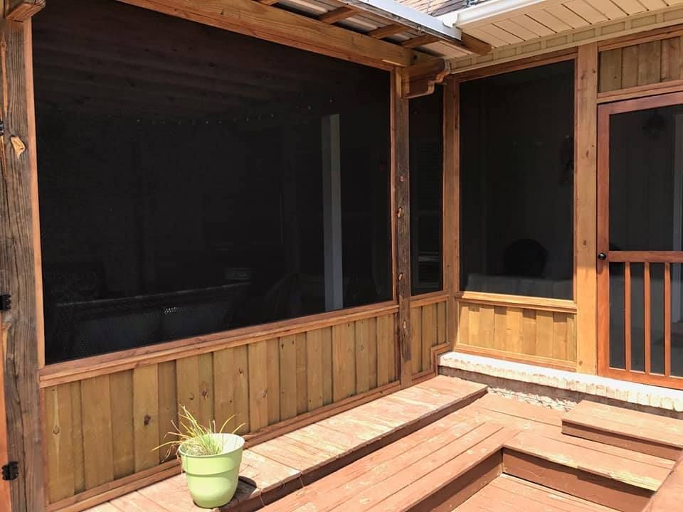 Tupelo, Mississippi Screen Porch