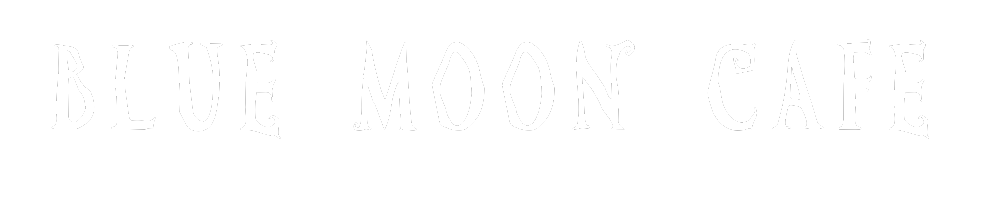 Blue Moon Cafe Text Logo