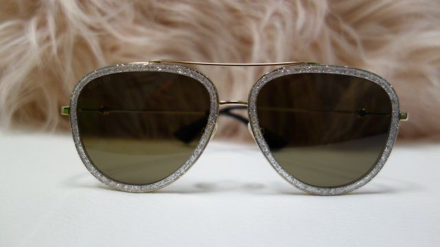 Chanel Glasses — Glittery Design Frame Sunglasses in Belleair Bluffs, FL
