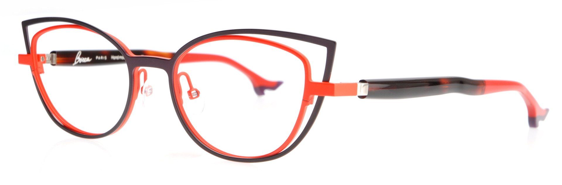 Glasses Frames — Orange Eyeglass with Stylish Temple  in Belleair Bluffs, FL