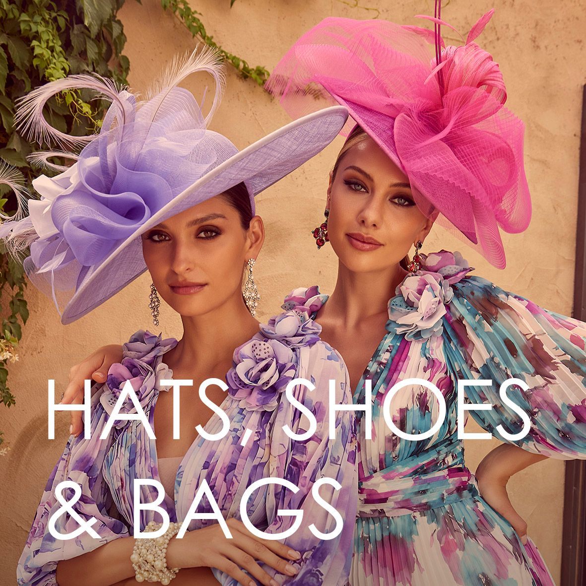 chose your hat shoes and bag for that special occasions