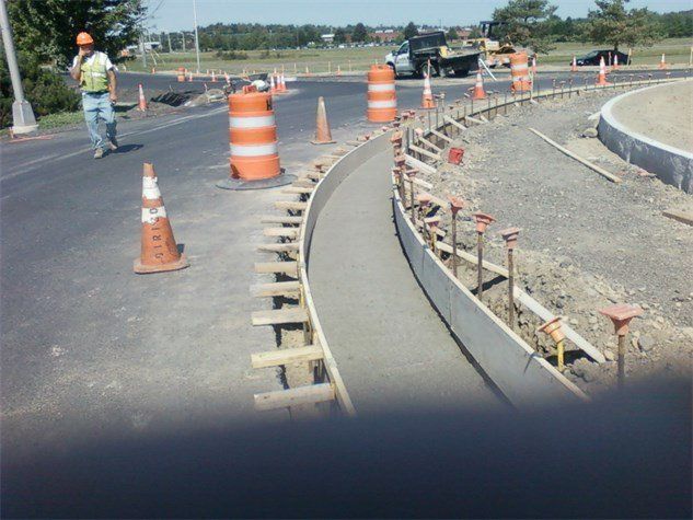 Road Under Construction — Bangor, ME — Hughes Bros Inc