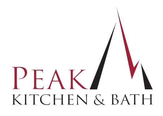 Logo for Peak Kitchen & Bath: Text 