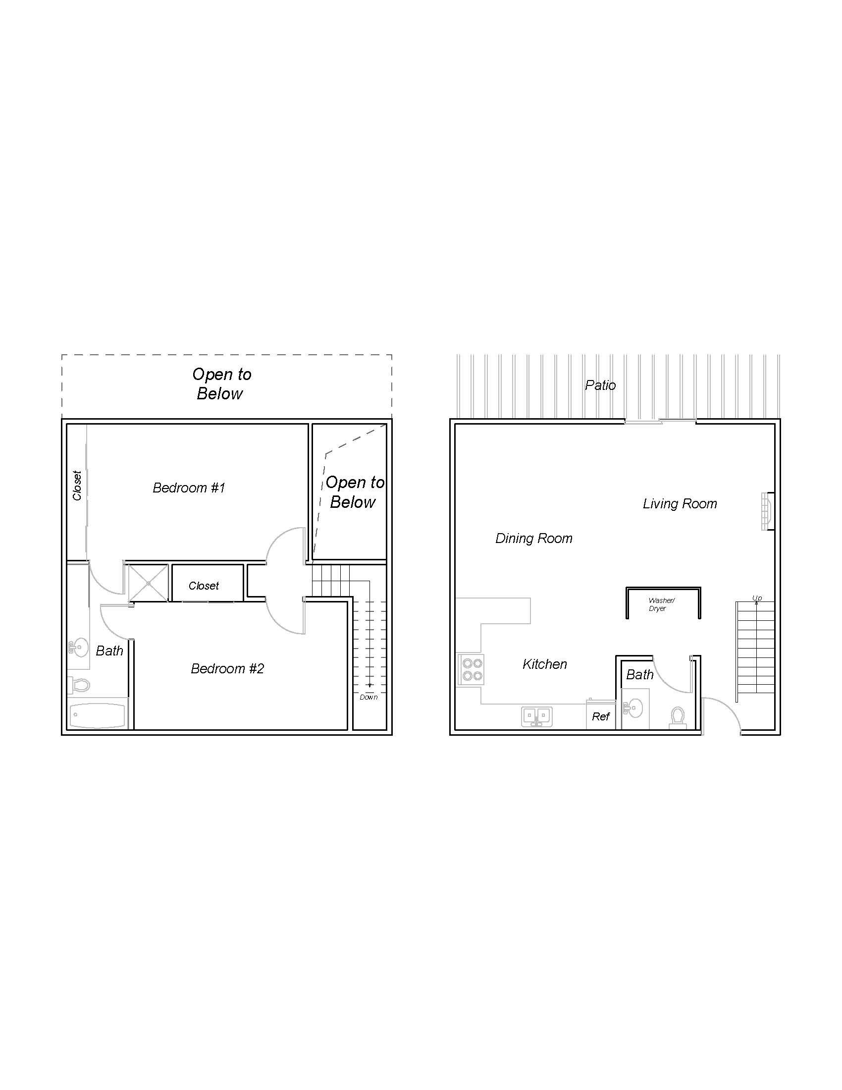 2 Bed | 1.5 Bed B