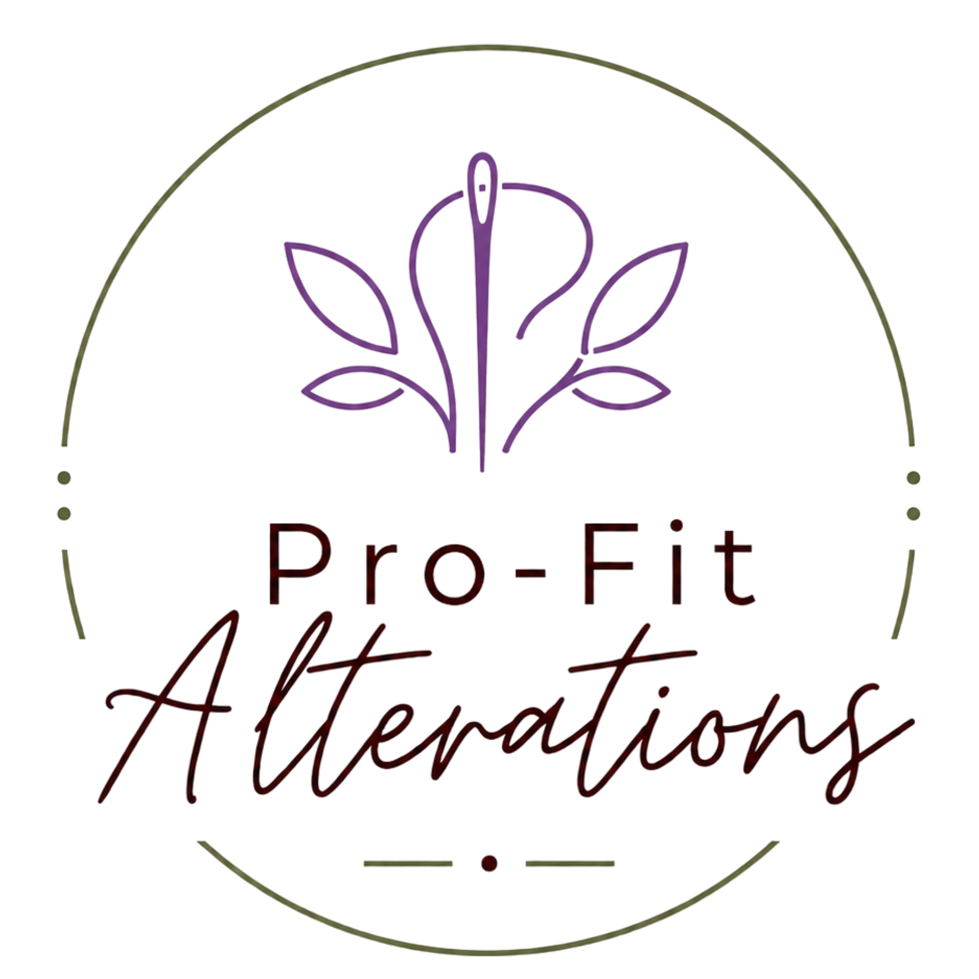 Pro Fit Alterations Logo