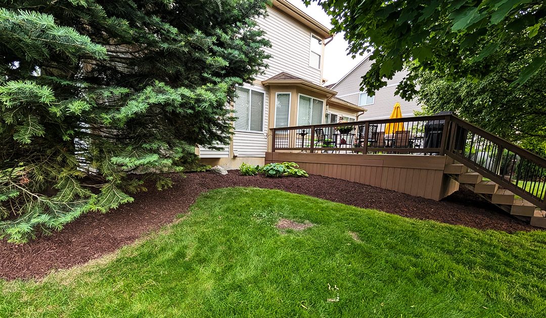 Premium Fairway mulch project